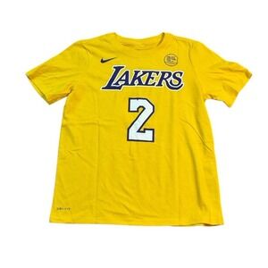 NWT BIG KIDS/ Youth Nike NBA Los Angels Lakers‎ Lonzo Ball T-Shirt Size M 10/12